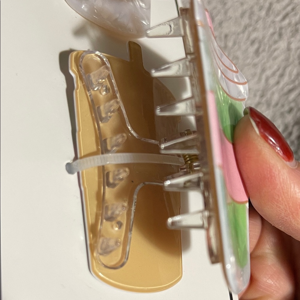 Colorful Drink Claw Clips Set NWT - Picture 5 of 6